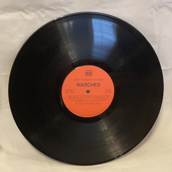 Great Moments Of Music Marches (Vinyl, 1980) Time Life STLS-7002 NM LP Record - Picture 8 of 9